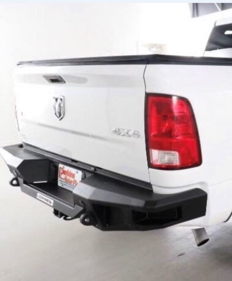 Ram 2500HD Bumper - Rear - Go Rhino - BR20 - Textured Black - `10-`19